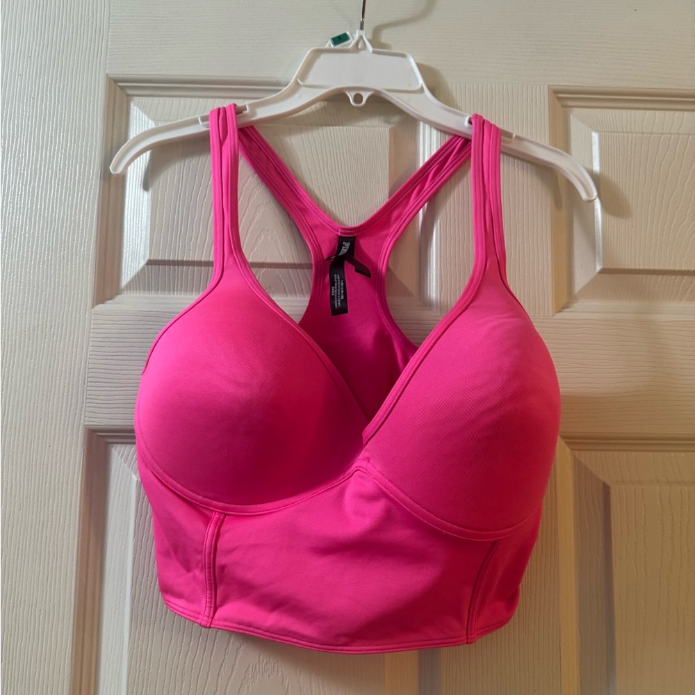 2 Women's PINK sports bras